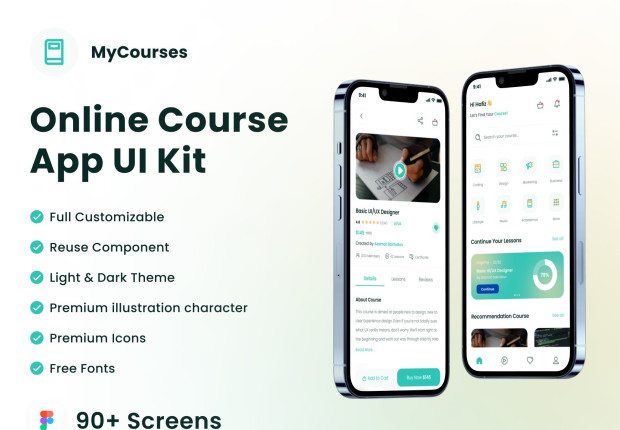 My Course UI Kit