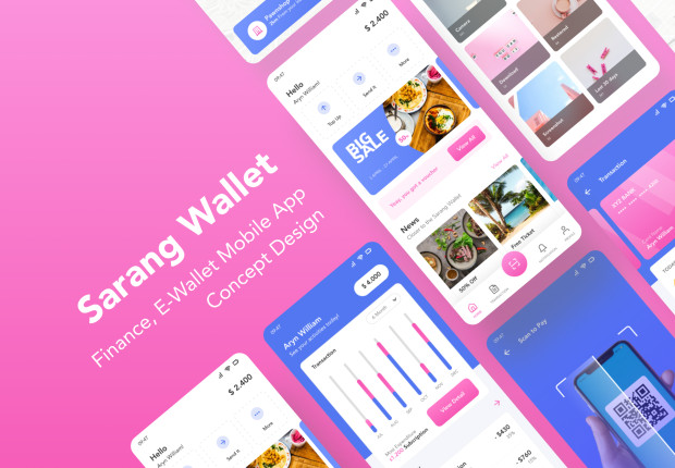 Sarang Bank Wallet - E wallet Mobile App