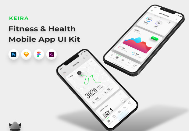 Keira - Fitness Mobile UI Kit